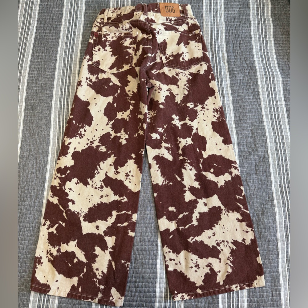BDG Cow Patterned Pants - Picture 2 of 5